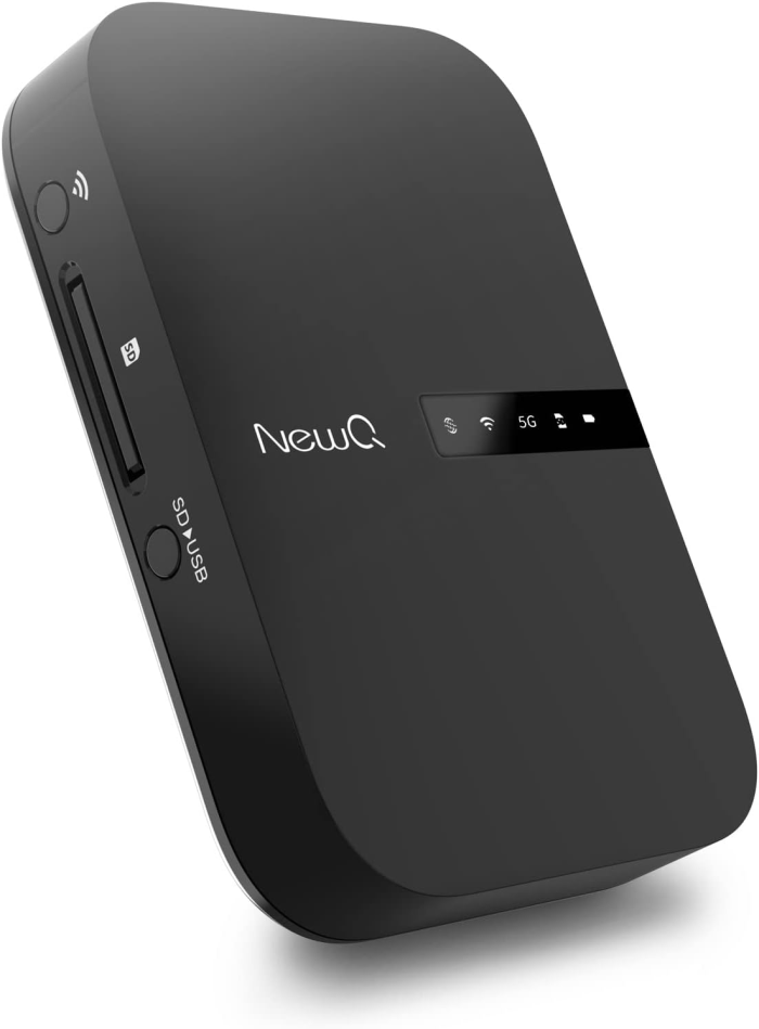 NewQ Filehub AC750 Travel Router