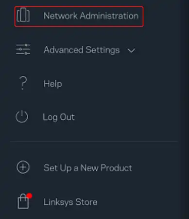 labeled Network Administration