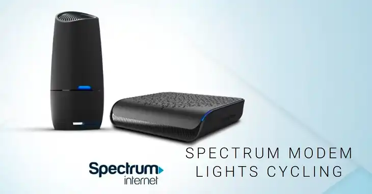 Spectrum Modem Lights Cycling Why It Happens & How to Fix It