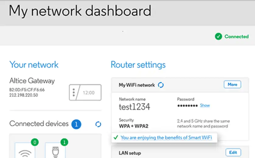 Access the Router’s Admin Portal